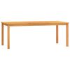 vidaXL Ensemble &agrave; manger de jardin 7 pcs Bois de teck solide