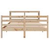 vidaXL Cadre de lit sans matelas 120x200 cm bois de pin massif