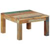 vidaXL Table basse 60x60x35 cm Bois de r&eacute;cup&eacute;ration massif