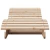 vidaXL Chaise longue 205x60x31,5 cm bois massif de pin