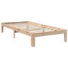vidaXL Lit biblioth&egrave;que sans matelas 75x190 cm bois de pin massif