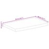 vidaXL Dessus de table &agrave; bord vivant 50x40x2,5 cm bois massif manguier