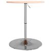 vidaXL Table de bar &Oslash;60x89,5 cm bois massif de ch&ecirc;ne