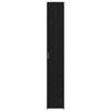 vidaXL Haut Armoire 2 pcs Ch&ecirc;ne noir 30 x 42,5 x 185 cm