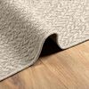 vidaXL Tapis ZIZUR cr&egrave;me 80x150 cm aspect de jute int&eacute;rieur ext&eacute;rieur
