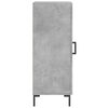 vidaXL Buffet Gris b&eacute;ton 34,5x34x90 cm Bois d'ing&eacute;nierie