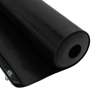 vidaXL Barri&egrave;re anti-racines Noir 0,7 x 3 m Poly&eacute;thyl&egrave;ne