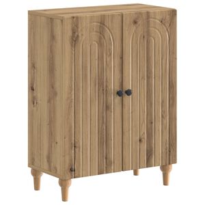 vidaXL Meuble de Rangement de Salle de Bain ALKMAAR Ch&ecirc;ne artisanal
