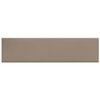 vidaXL T&ecirc;te de lit murale 12 pc 60 x 15 cm Cappuccino tissu
