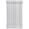 vidaXL Papier peint 3D motif de rayures gris 10x0,53 m non tissé