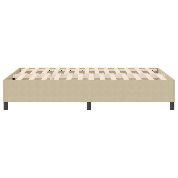vidaXL Cadre de lit plateforme Vert gris 120 x 200 cm tissu