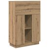 vidaXL Bureau Ch&ecirc;ne artisanal Bois d'ing&eacute;nierie 71.5 x 31.5 x 106.5 cm