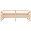 vidaXL Lit coulissant 2x(80x200) cm Bois de pin massif