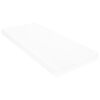 vidaXL Lit avec matelas et USB Cr&egrave;me Velours 90x200 cm