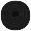 vidaXL Corde de travail Noir 12 mm 50 m Polyester