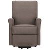 vidaXL Fauteuil de massage Taupe Tissu