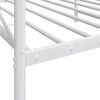 vidaXL Lit de repos sans matelas blanc 107x203 cm acier