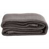 vidaXL Tapis de tente 400x800 cm Anthracite PEHD