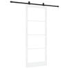 vidaXL Porte coulissante ORKDAL Blanc 93 x 232 cm