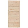 vidaXL Porte de grange 90x208 cm bois massif de pin