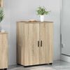 vidaXL Cabinet de salle de bain Ch&ecirc;ne Sonoma 60 x 35 x 80 cm