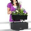 LECHUZA Jardini&egrave;re BALCONERA Cottage 50 ALL-IN-ONE Granite