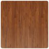 vidaXL Dessus de table carr&eacute; Marron fonc&eacute;90x90x1,5cm Bois ch&ecirc;ne trait&eacute;