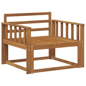 vidaXL Sofa de milieu ext&eacute;rieur Bois d'Acacia Massif Naturel