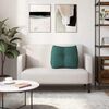 vidaXL Coussin de Dos Vert fonc&eacute; 60 x 24 x 50 cm tissu