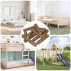 vidaXL Chevilles en bois 12 pcs Marron &Oslash; 8 x 35 mm Bois massif