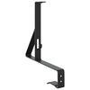 vidaXL Support de Garde Neige 12 pcs Noir 29,5 x 3 x 34,5 cm Acier