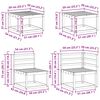 vidaXL Ensemble de canap&eacute;s d'ext&eacute;rieur 8 pcs Naturel