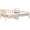 vidaXL Lit de jour sans matelas 90x200 cm bois de pin massif