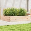 vidaXL Jardini&egrave;re 110x110x23 cm bois de pin massif