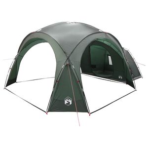 vidaXL Tente lat&eacute;rale Vert arm&eacute;e 410 x 410 x 250 cm Polyester et Acier