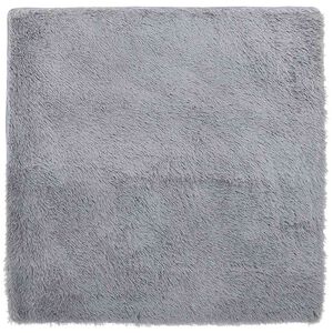 vidaXL Tapis Shaggy &agrave; poils longs NAVARRA gris clair 160x160 cm