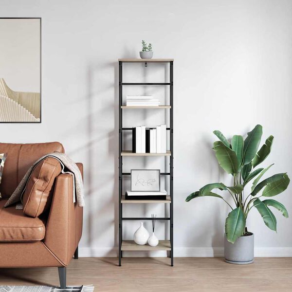 vidaXL &Eacute;tag&egrave;re Ch&ecirc;ne Sonoma 40 x 29,5 x 149 cm Bois d'ing&eacute;nierie