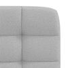 vidaXL Chaises &agrave; manger lot de 2 gris nuage tissu