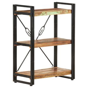 vidaXL Biblioth&egrave;que &agrave; 3 niveaux 60x30x80cm Bois de r&eacute;cup&eacute;ration massif