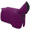 vidaXL Couverture &Eacute;quine Vert fonc&eacute; et noir 125 cm Polyester