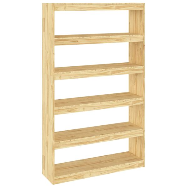 vidaXL Biblioth&egrave;que/S&eacute;parateur de pi&egrave;ce 100x30x167,5 cm Pin massif