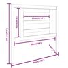 vidaXL T&ecirc;te de lit 96x4x100 cm Bois massif de pin