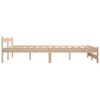 vidaXL Cadre de lit sans matelas bois massif de pin 160x200 cm