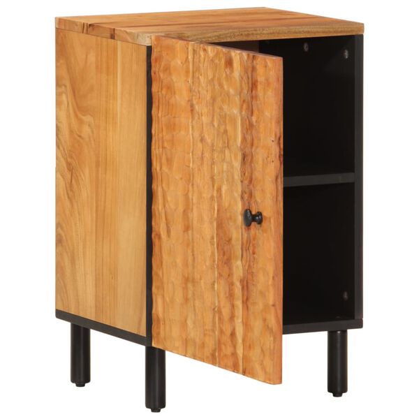 vidaXL Armoire de salle de bain 38x33x58 cm bois massif d'acacia
