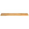 vidaXL Dessus de table 180x40x3,8 cm bord vivant bois massif manguier