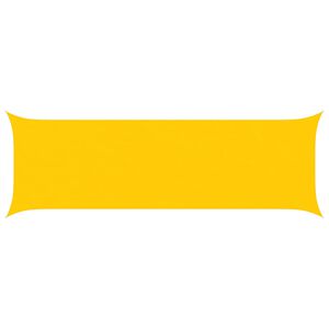 vidaXL Voile d'ombre Jaune 6 x 2 m 100 % polyester Oxford