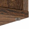 vidaXL Maison pour chat Ch&ecirc;ne fum&eacute; 42,5 x 40 x 53,5 cm