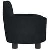 vidaXL Lit pour chien noir 66x40x45 cm velours