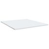vidaXL Sommier &agrave; lattes de lit avec matelas Bleu 200x200 cm Tissu