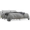 vidaXL Cadre de lit sans matelas ch&ecirc;ne sonoma 180x200 cm